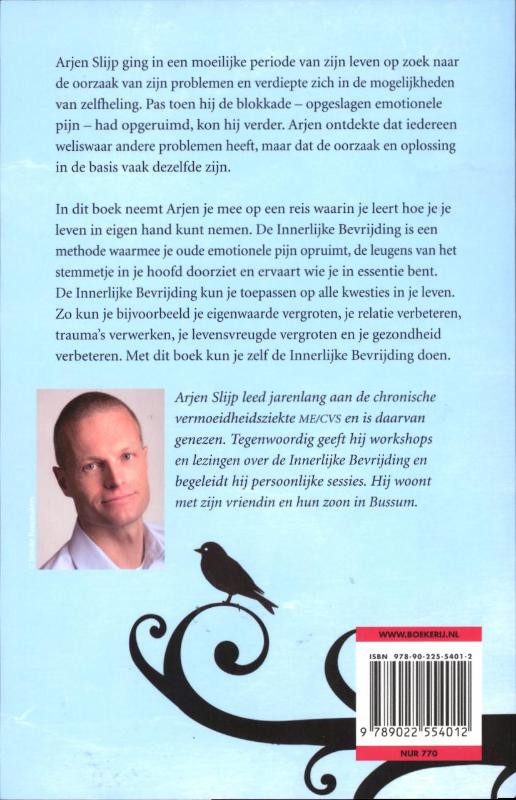 Achterkant van De innerlijke bevrijding