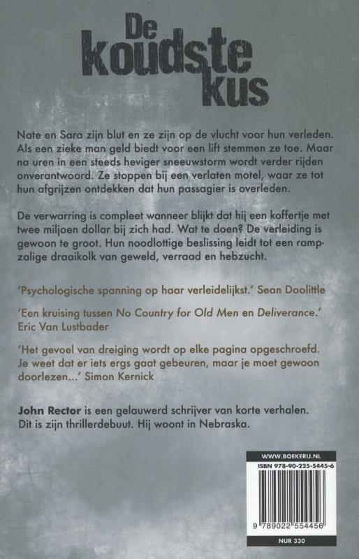 Achterkant van De koudste kus