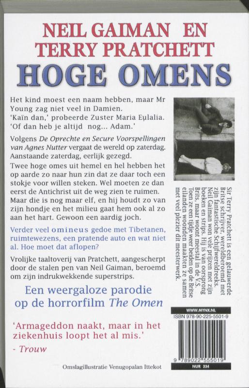 Achterkant van Hoge Omens
