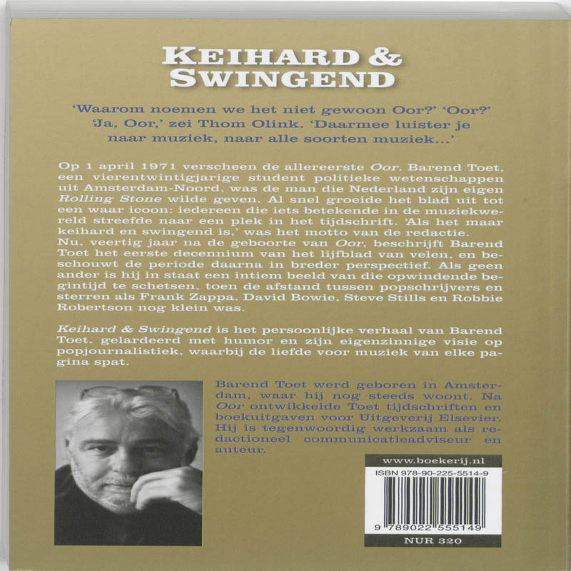 Achterkant van Keihard & Swingend