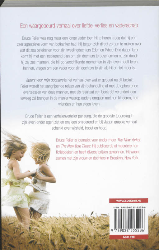 Achterkant van Vaders voor mijn dochters