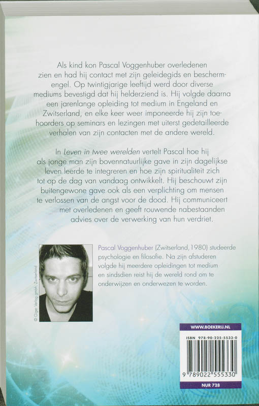 Achterkant van Leven in twee werelden