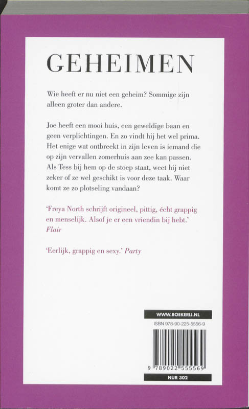 Achterkant van Geheimen