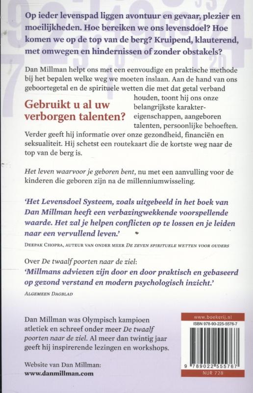 Achterkant van Het leven waarvoor je geboren bent
