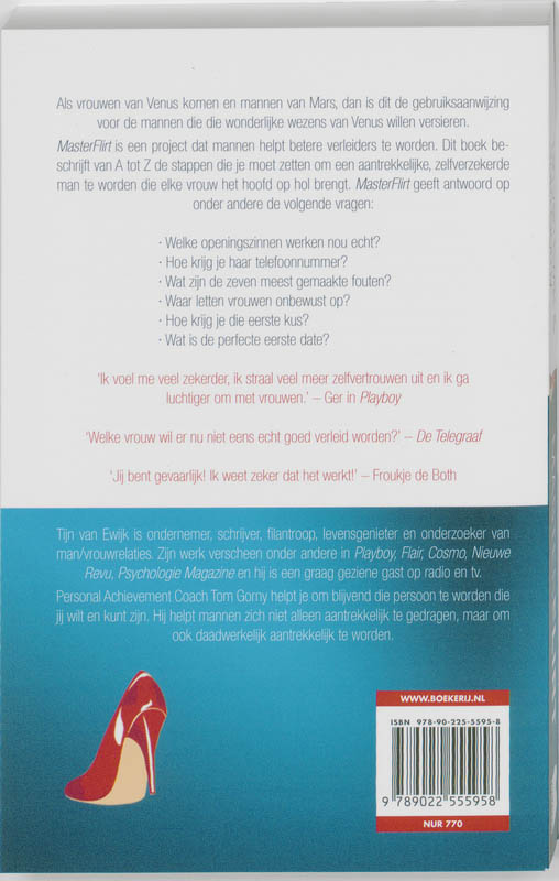Achterkant van MasterFlirt