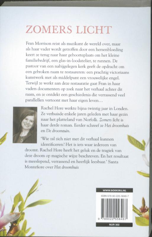 Achterkant van Zomers licht