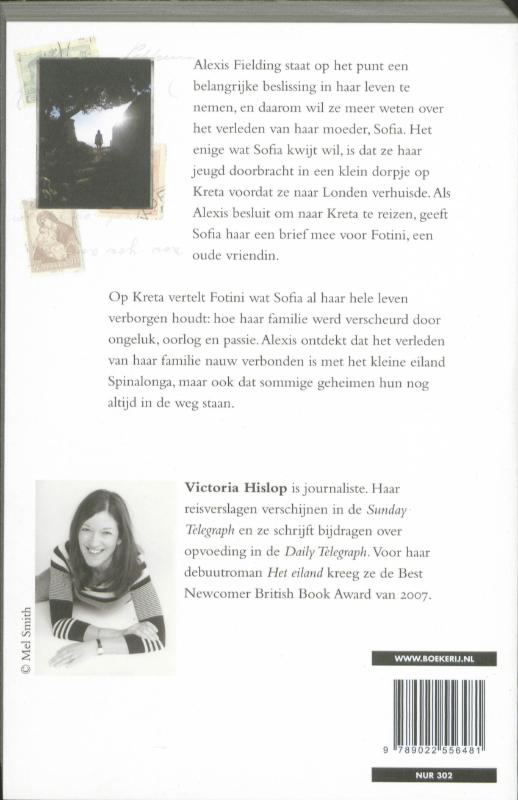 Achterkant van Het eiland