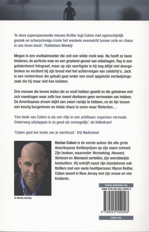 Achterkant van Blijf dichtbij