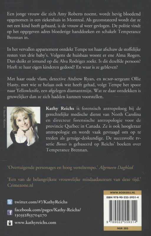 Achterkant van Bones voor altijd