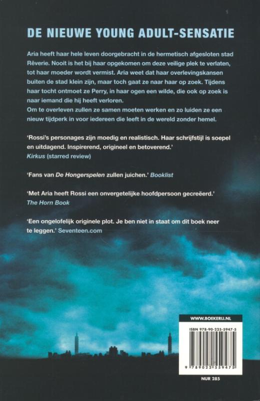 Achterkant van Een wereld zonder hemel