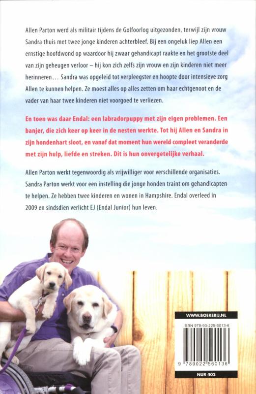 Achterkant van Een held van een hond
