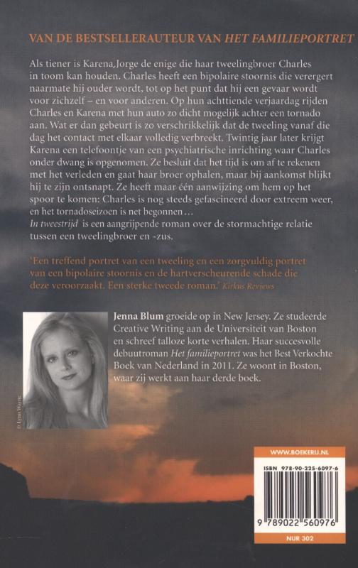 Achterkant van In tweestrijd