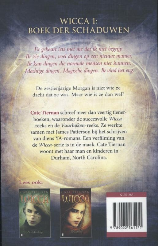 Achterkant van Boek der schaduwen