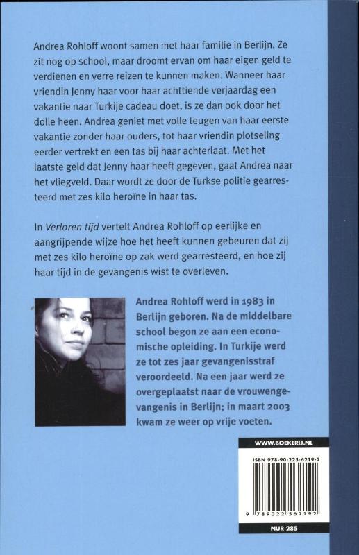 Achterkant van Verloren tijd