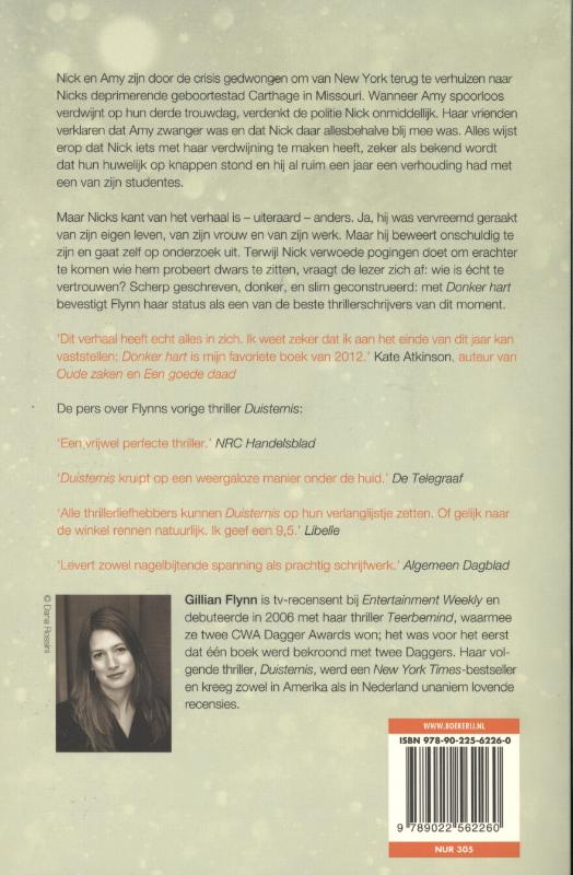 Achterkant van Donker hart