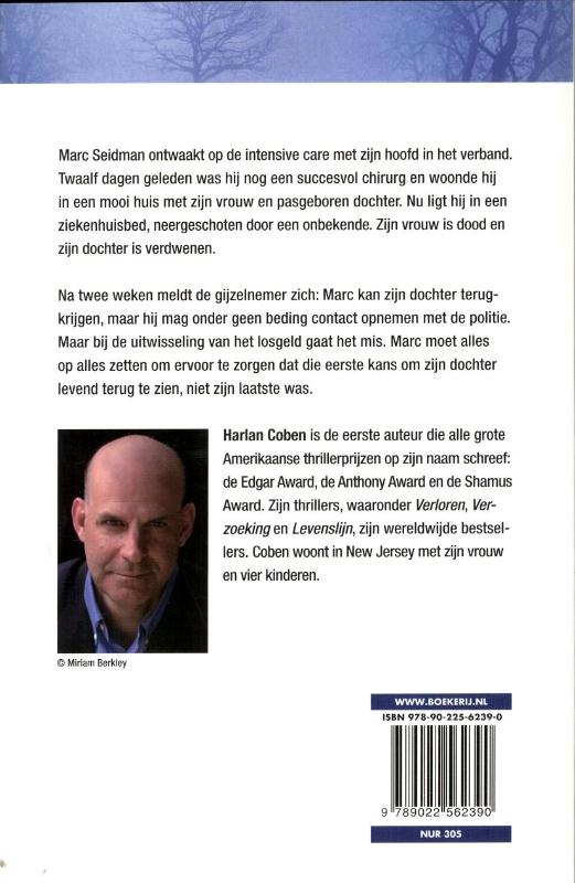 Achterkant van Geen tweede kans