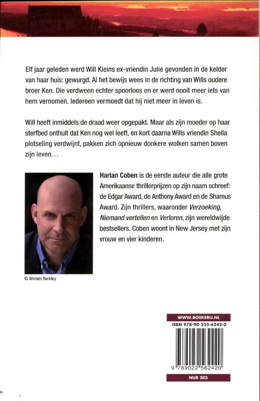 Achterkant van Spoorloos