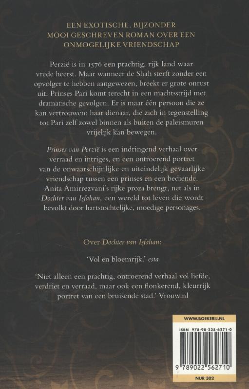 Achterkant van Prinses van Perzië