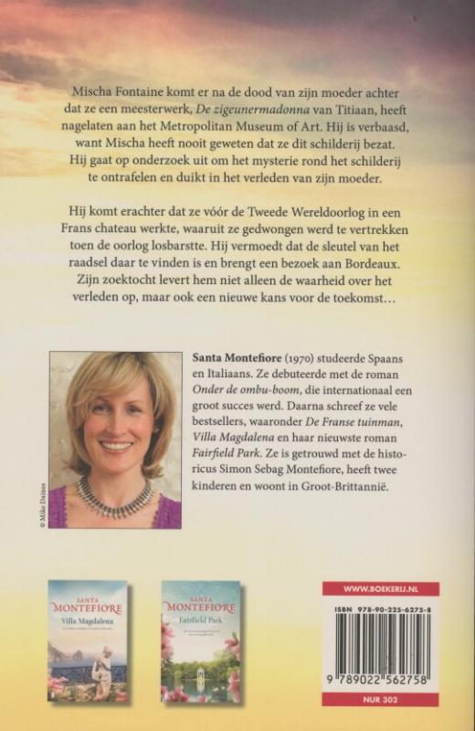 Achterkant van De zigeunermadonna