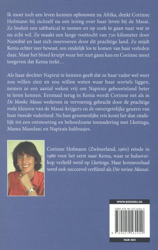 Achterkant van Mijn droom van Afrika