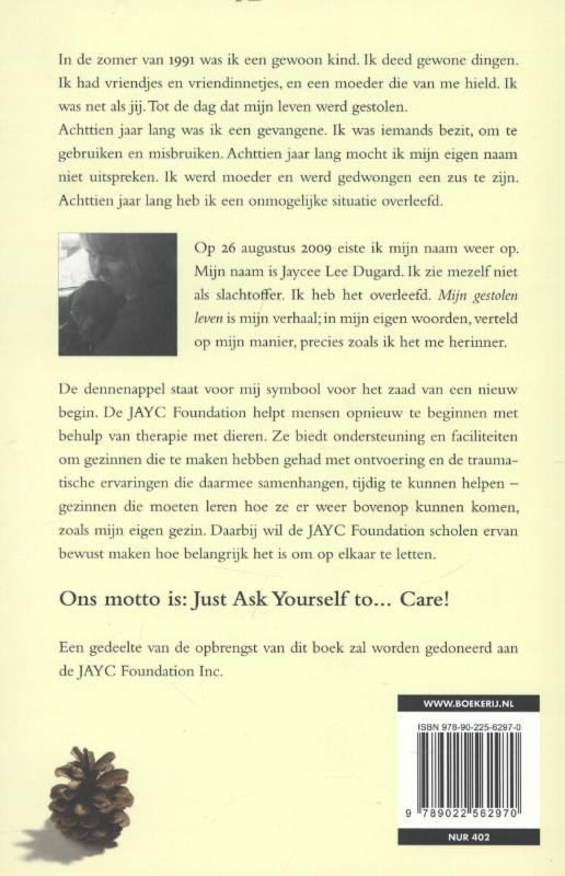 Achterkant van Mijn gestolen leven