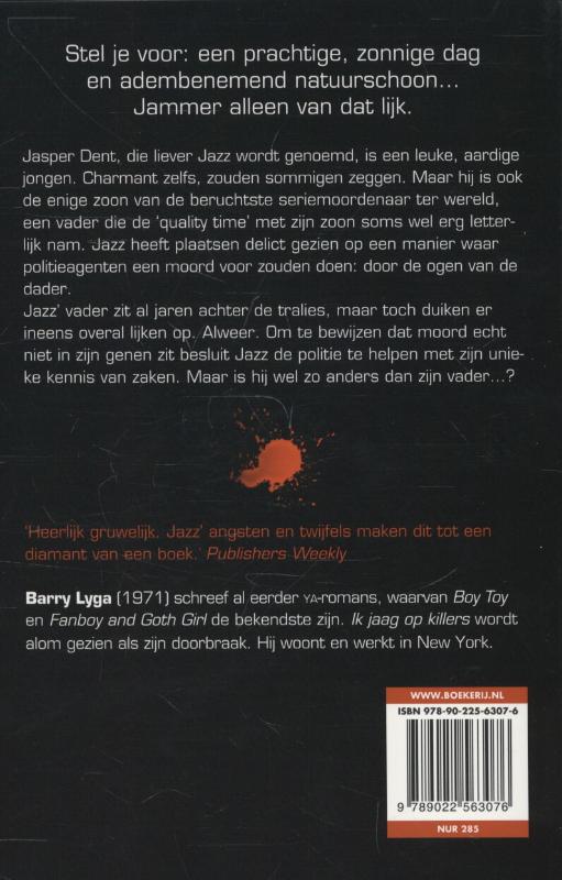 Achterkant van Ik jaag op killers