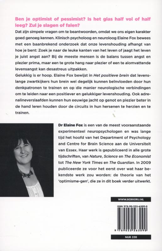 Achterkant van Het positieve brein