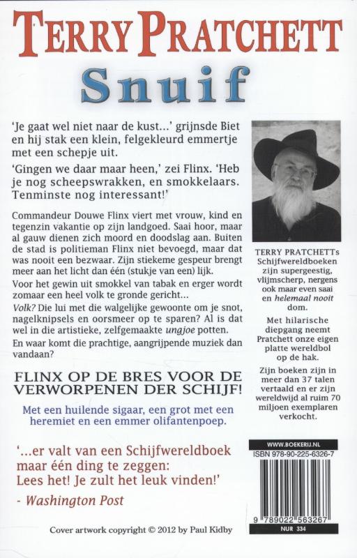 Achterkant van Snuif