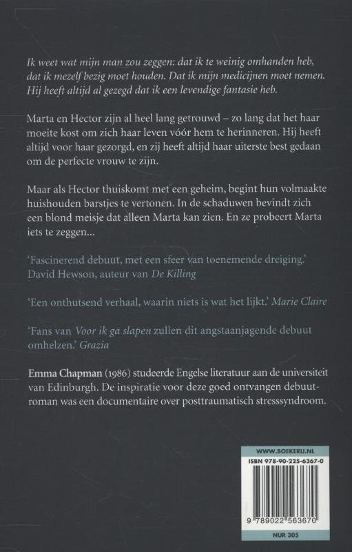Achterkant van De perfecte vrouw
