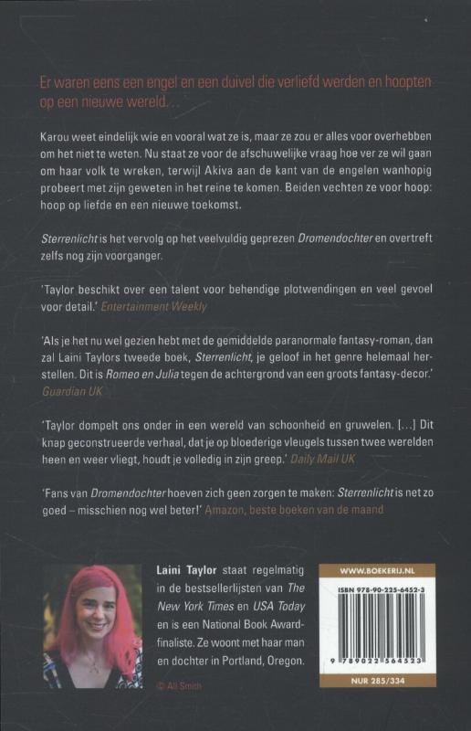 Achterkant van Sterrenlicht