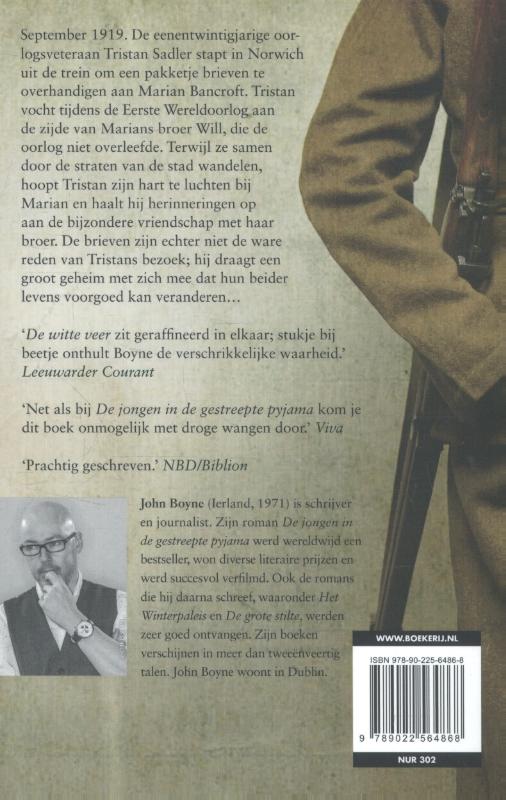 Achterkant van De witte veer