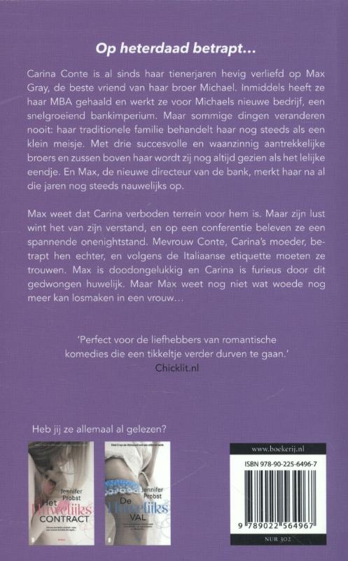 Achterkant van De huwelijkskans