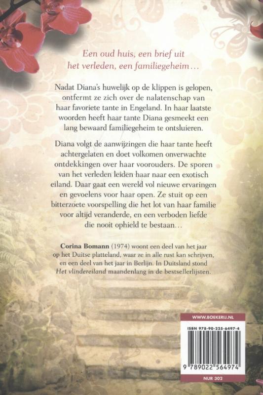 Achterkant van Het vlindereiland
