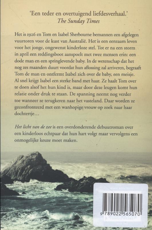 Achterkant van Licht van de zee