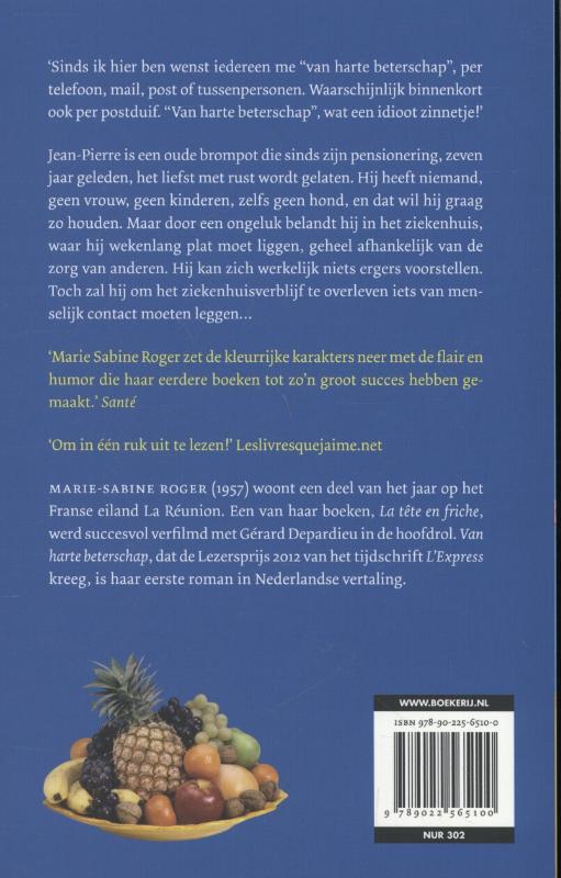 Achterkant van Van harte beterschap