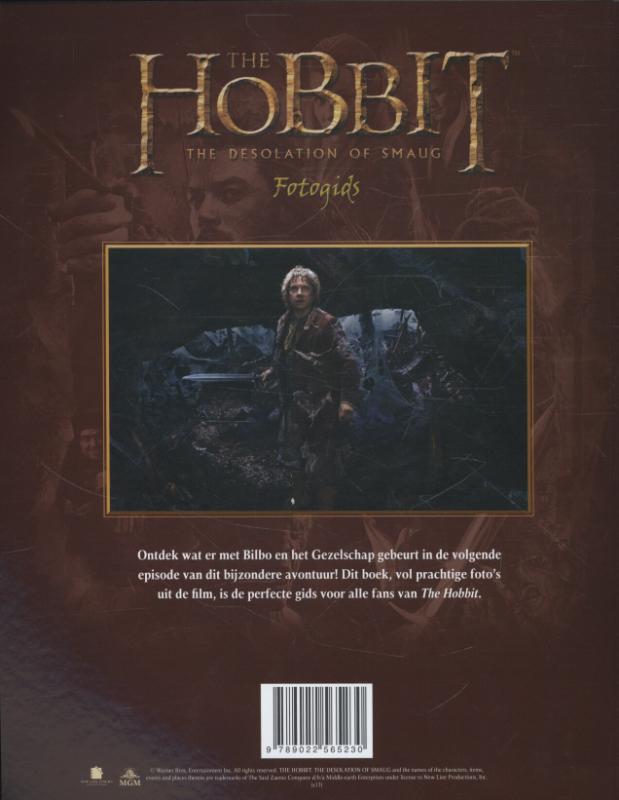 Achterkant van The Hobbit fotogids