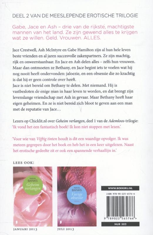 Achterkant van Gevaarlijke liefde