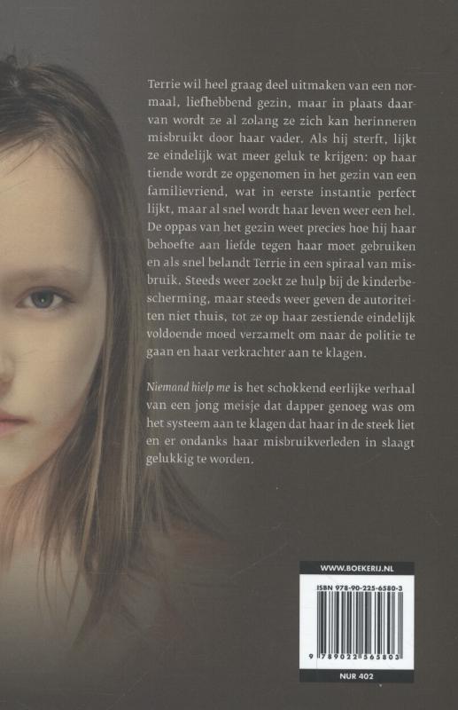 Achterkant van Niemand hielp me