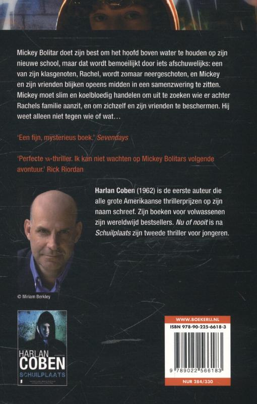 Achterkant van Nu of nooit