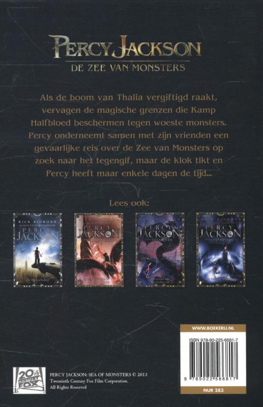 Achterkant van De zee van monsters