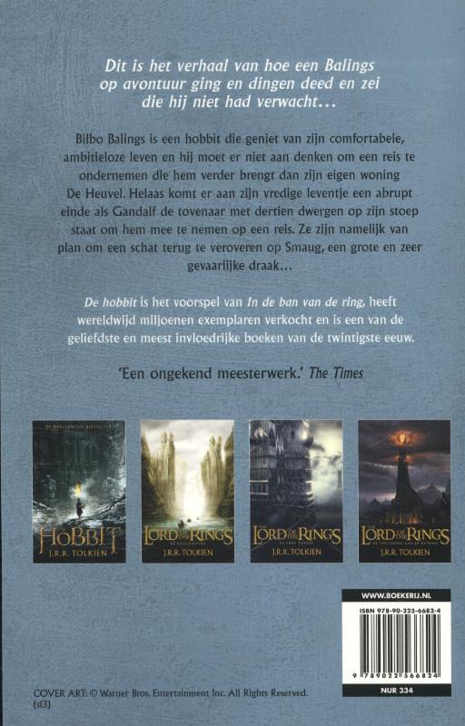 Achterkant van De hobbit