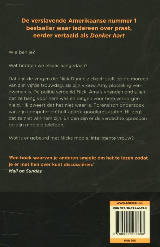 Achterkant van Verloren vrouw