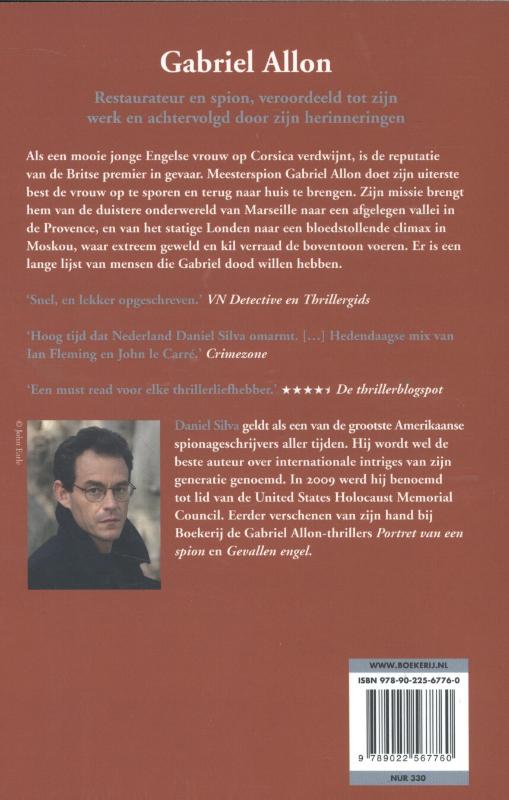 Achterkant van Het Engelse meisje