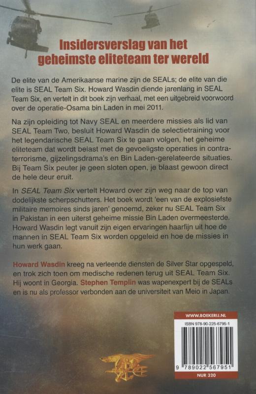 Achterkant van Seal team six