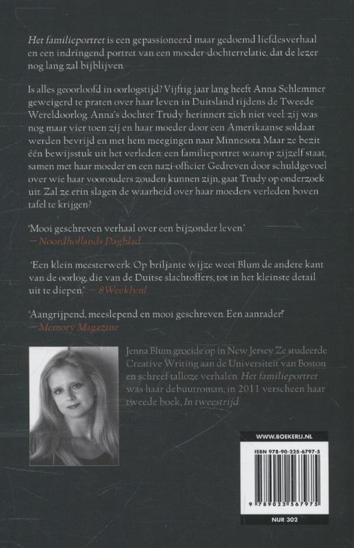 Achterkant van Het familieportret