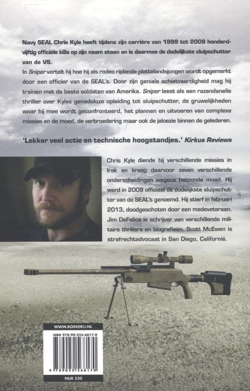 Achterkant van Sniper