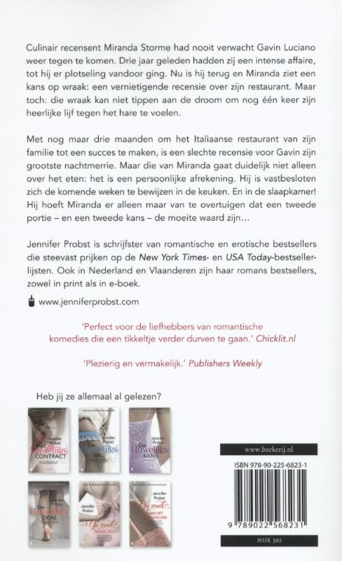 Achterkant van Ik geef me over
