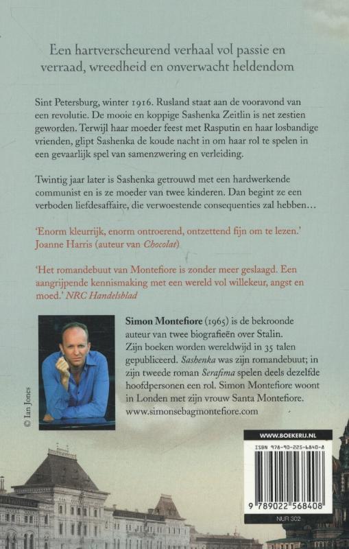 Achterkant van Sashenka