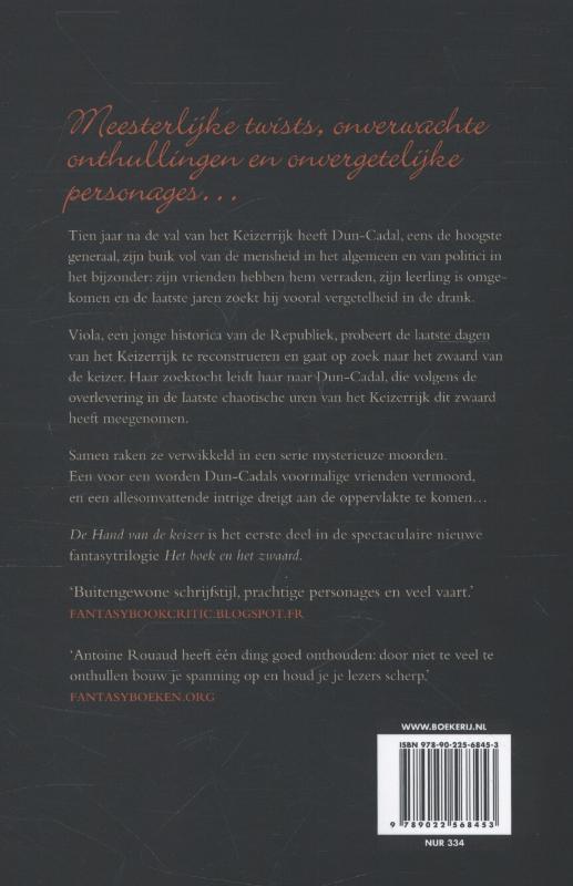 Achterkant van De hand van de keizer