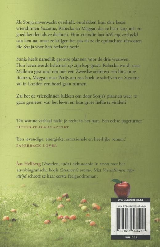 Achterkant van Vriendinnen voor altijd